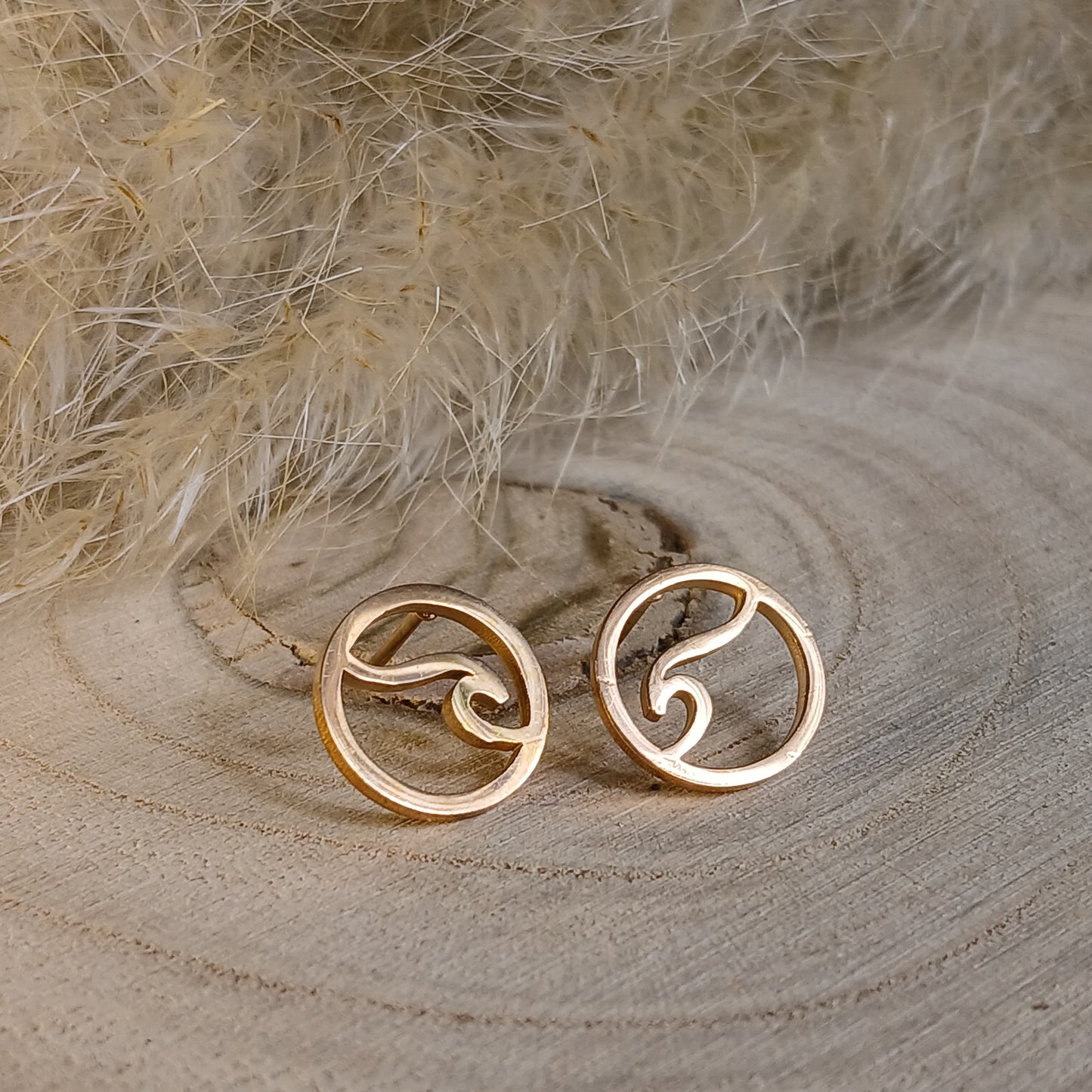 Ohrstecker Edelstahl Welle