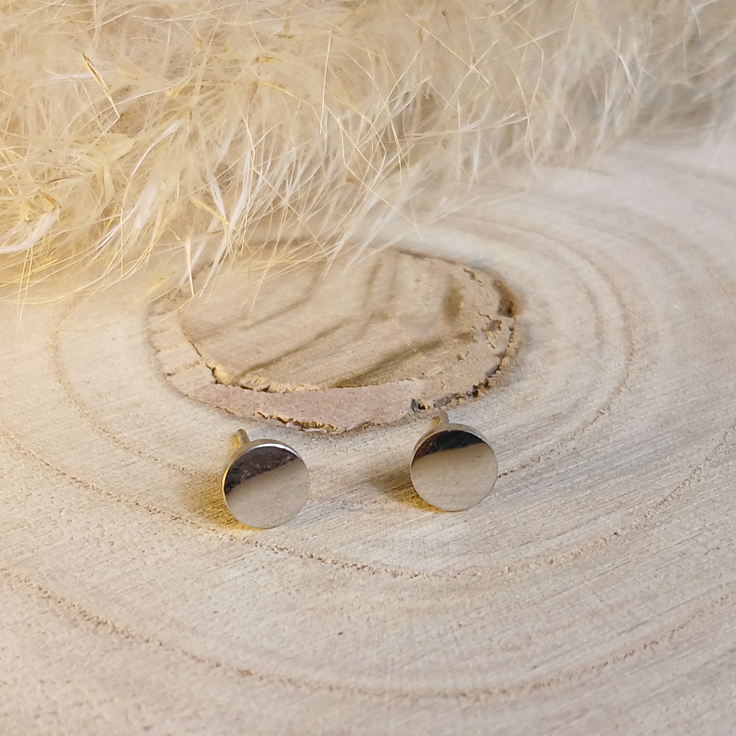 Ohrstecker Edelstahl Kreis