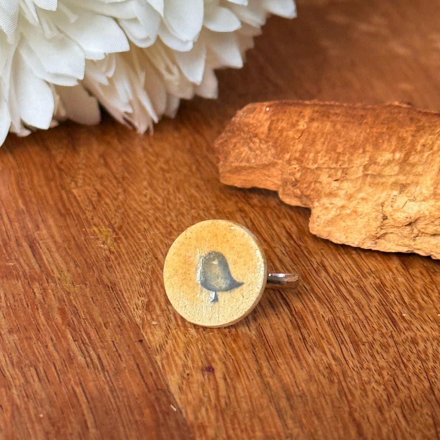 Ring Keramik "Vogel"