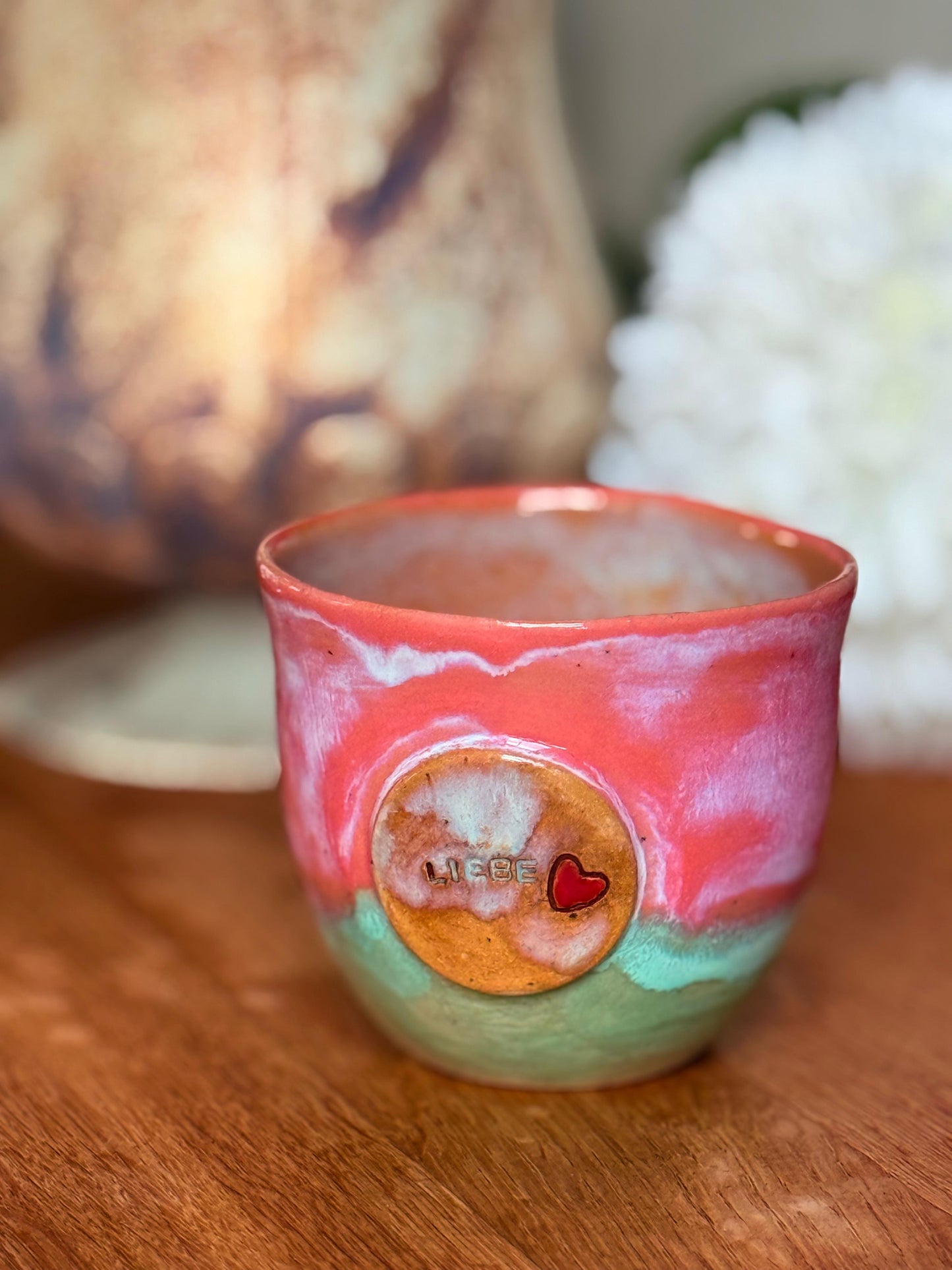 Becher Keramik "Liebe"