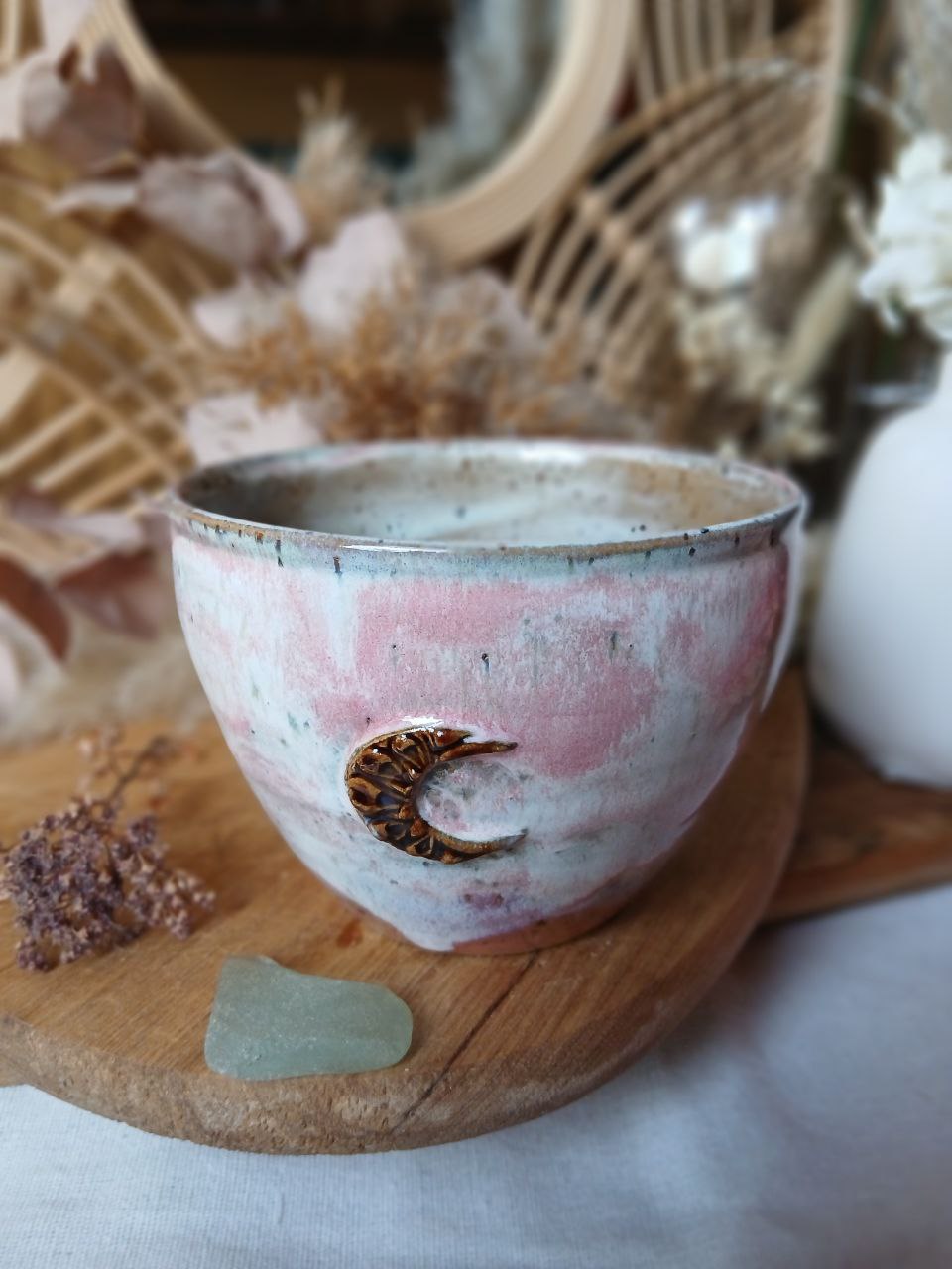 Becher Keramik "Mond"