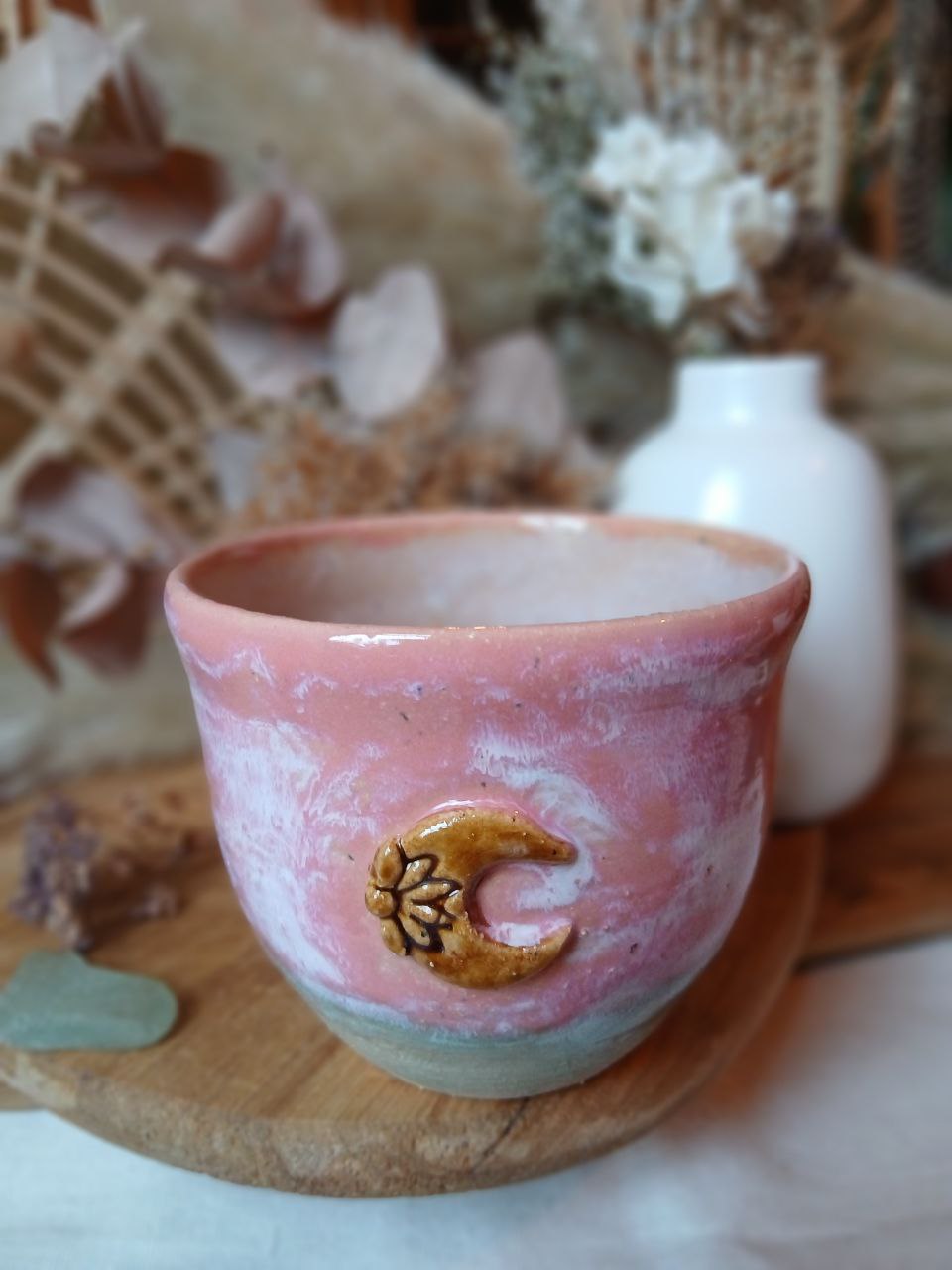 Becher Keramik "Mond"