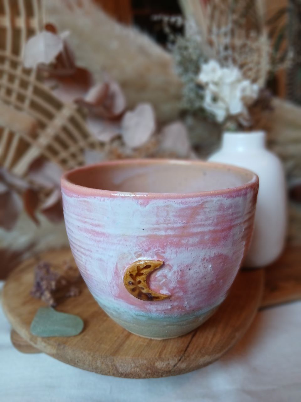 Becher Keramik "Mond"