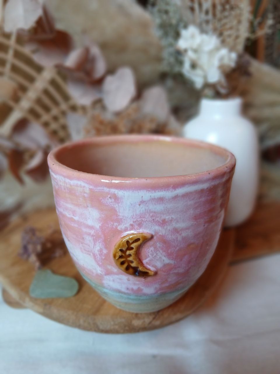 Becher Keramik "Mond"