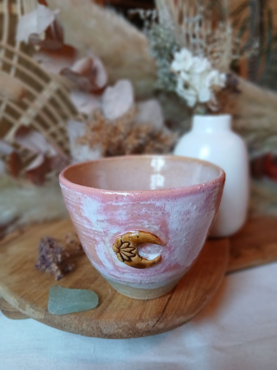 Becher Keramik "Mond"