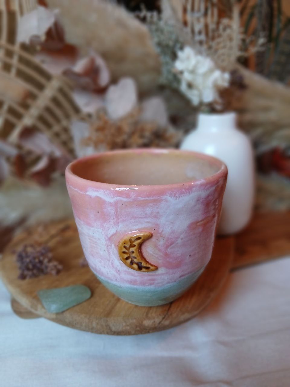 Becher Keramik "Mond"