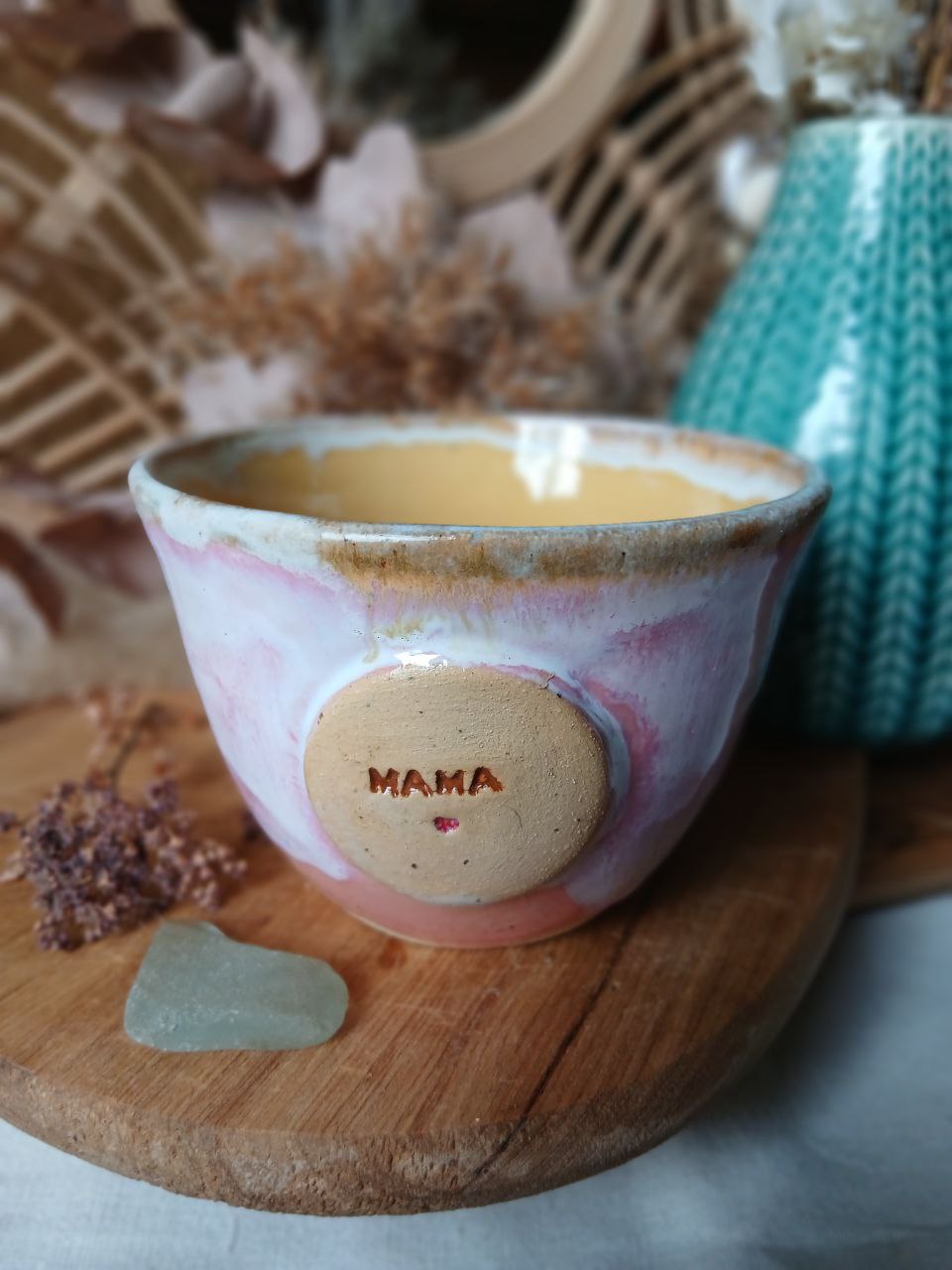 Becher Keramik "Mama"