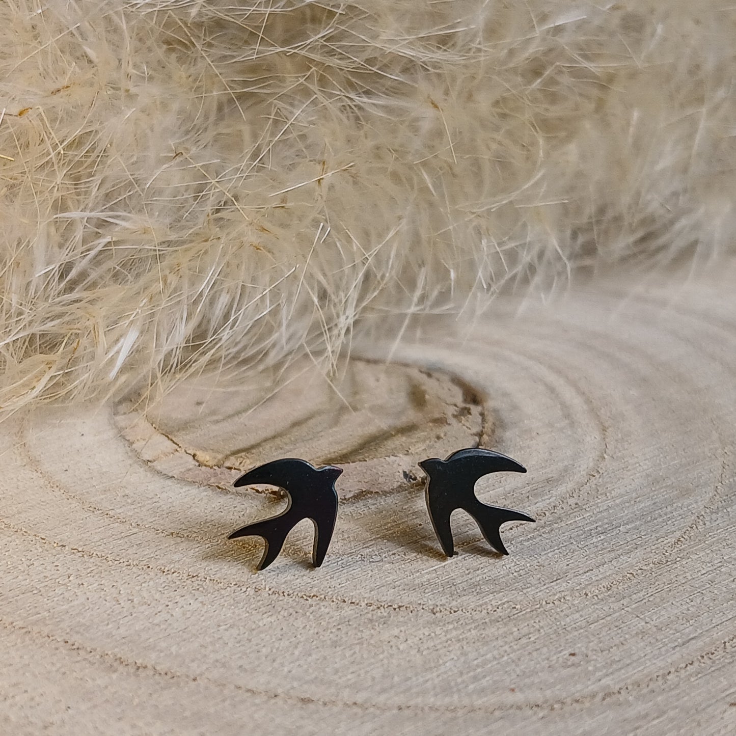 Ohrstecker Edelstahl Vogel