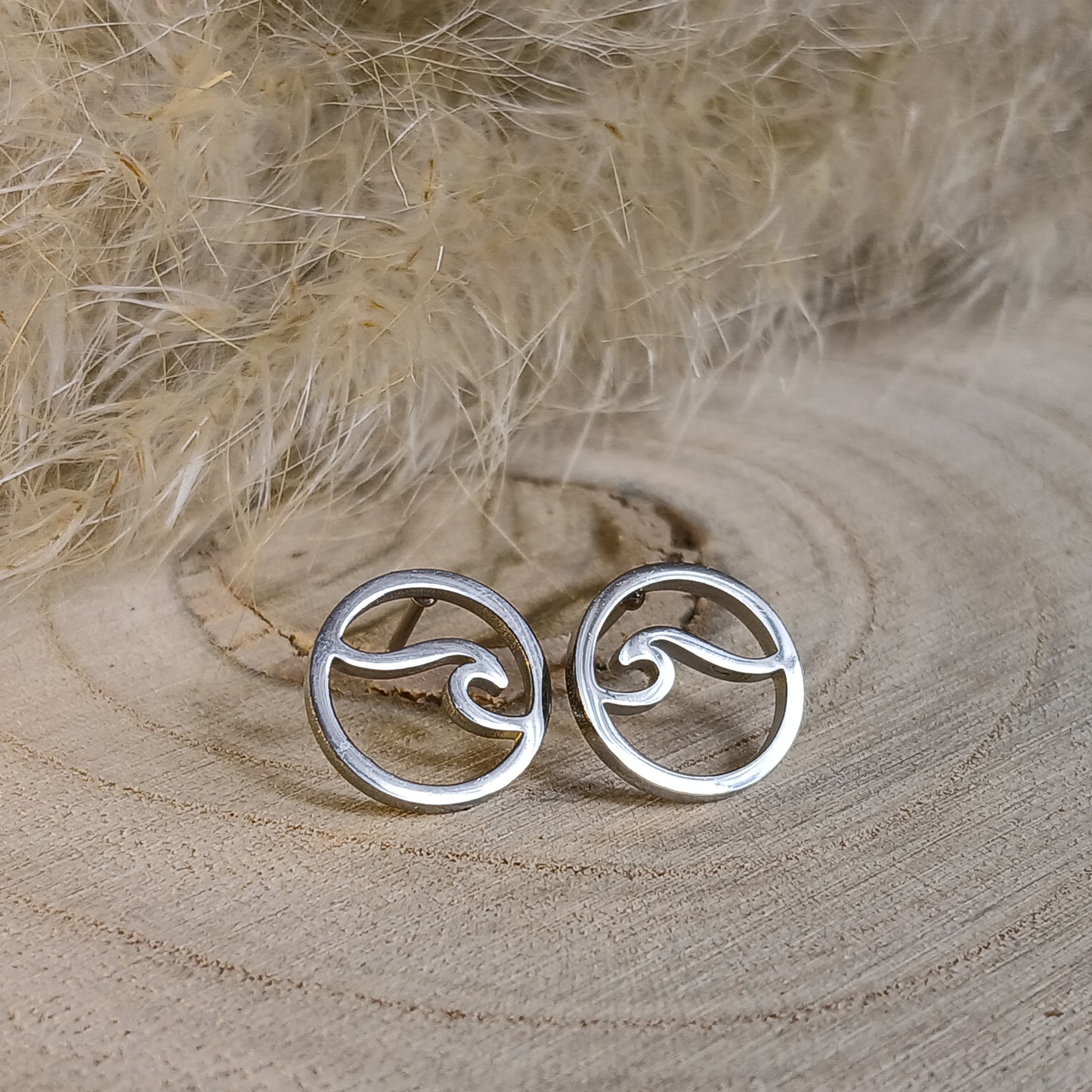 Ohrstecker Edelstahl Welle