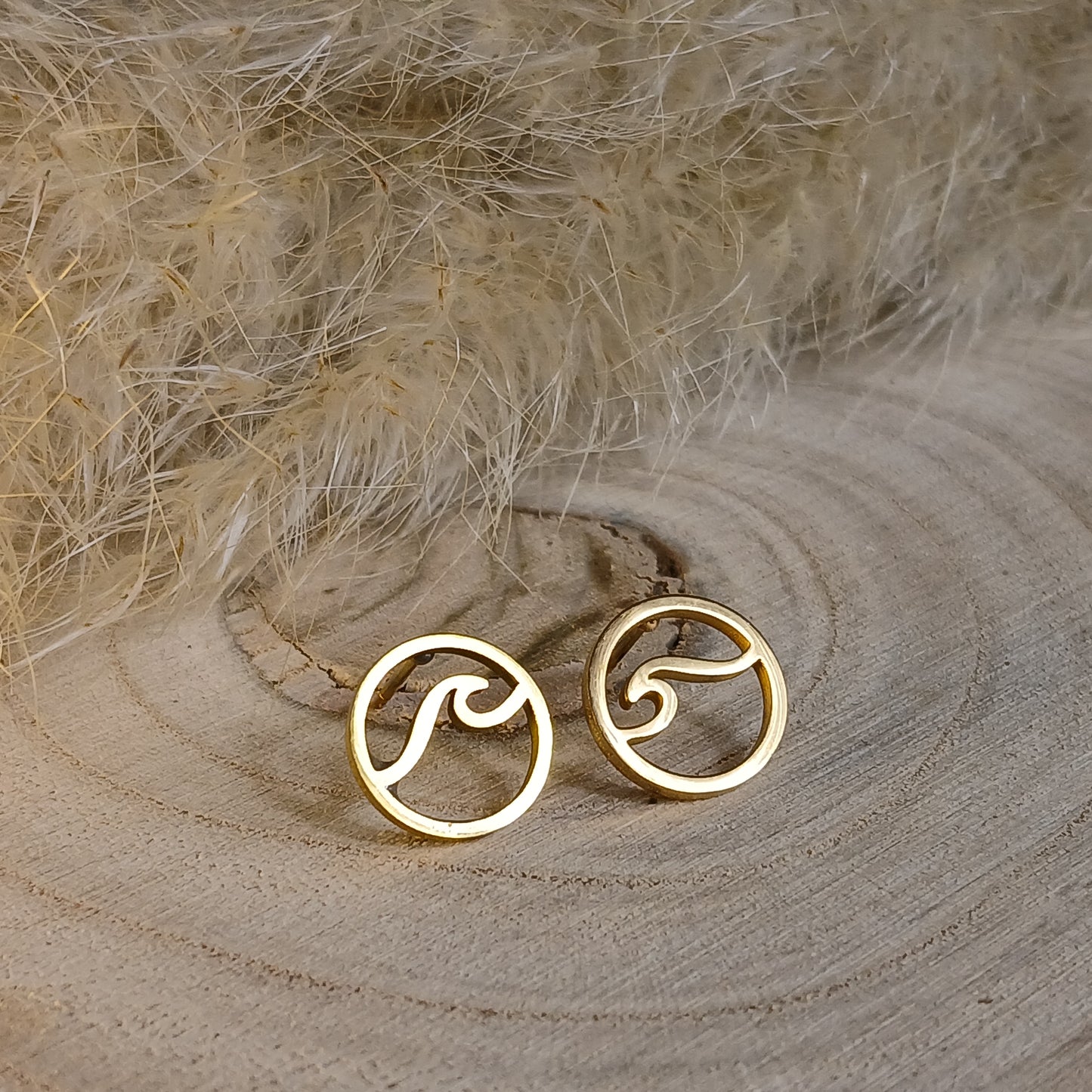 Ohrstecker Edelstahl Welle