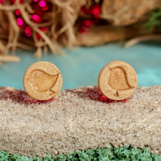 Ohrstecker Keramik "Vogel"