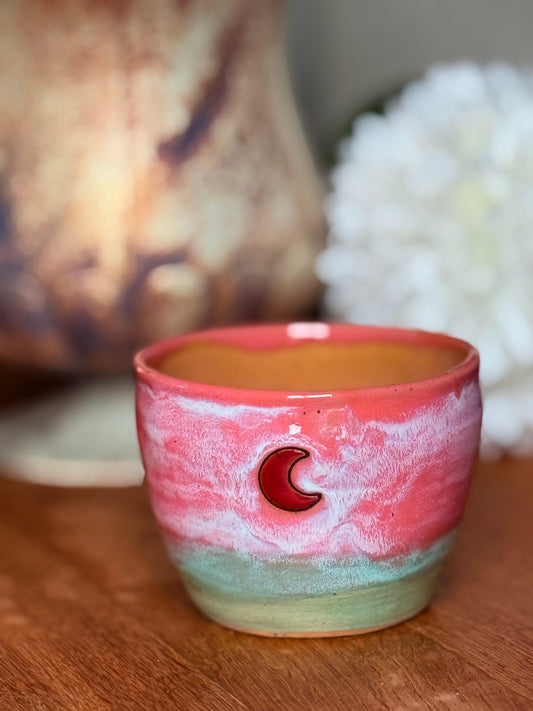 Becher Keramik "Mond"