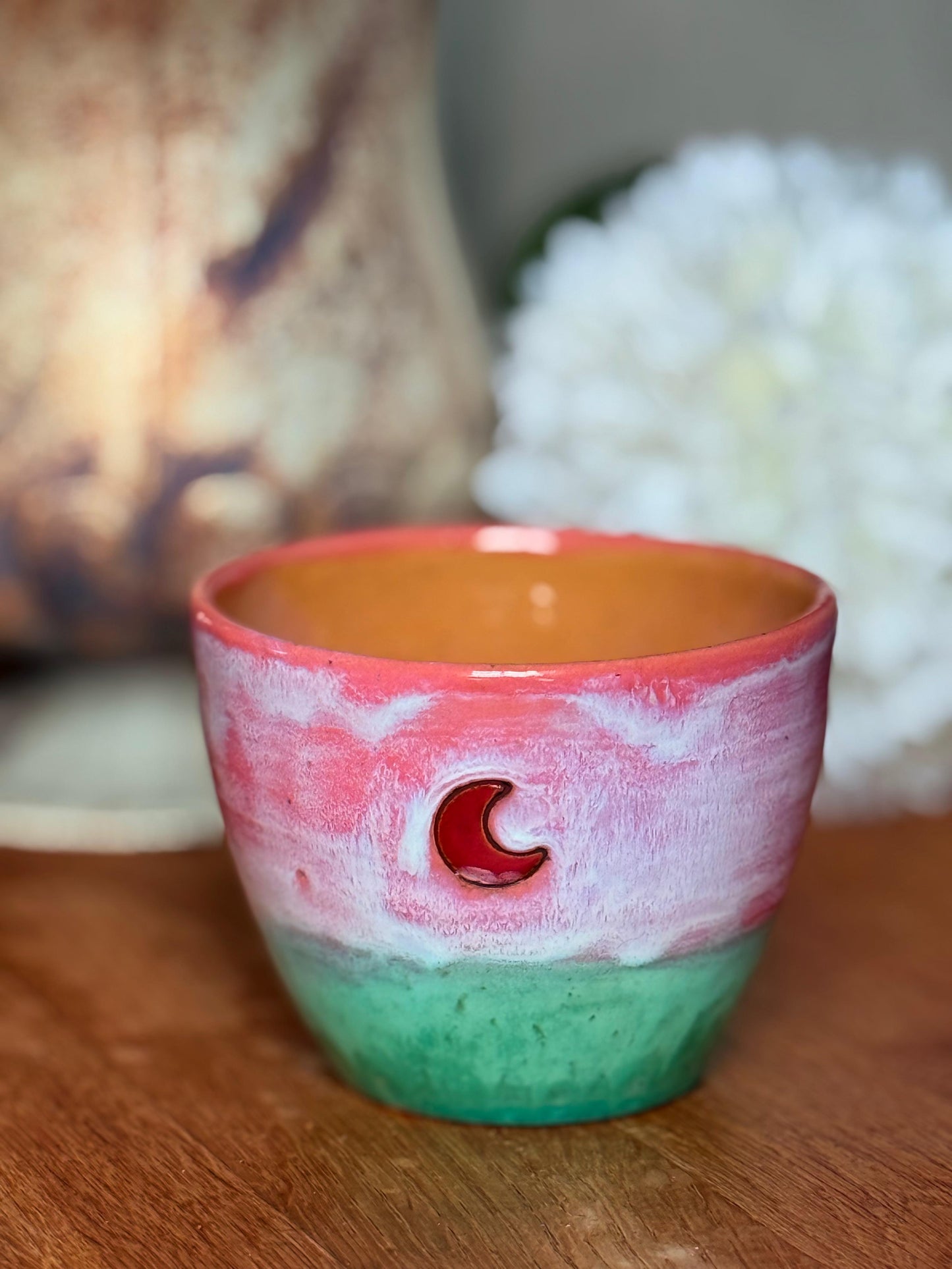 Becher Keramik "Mond"