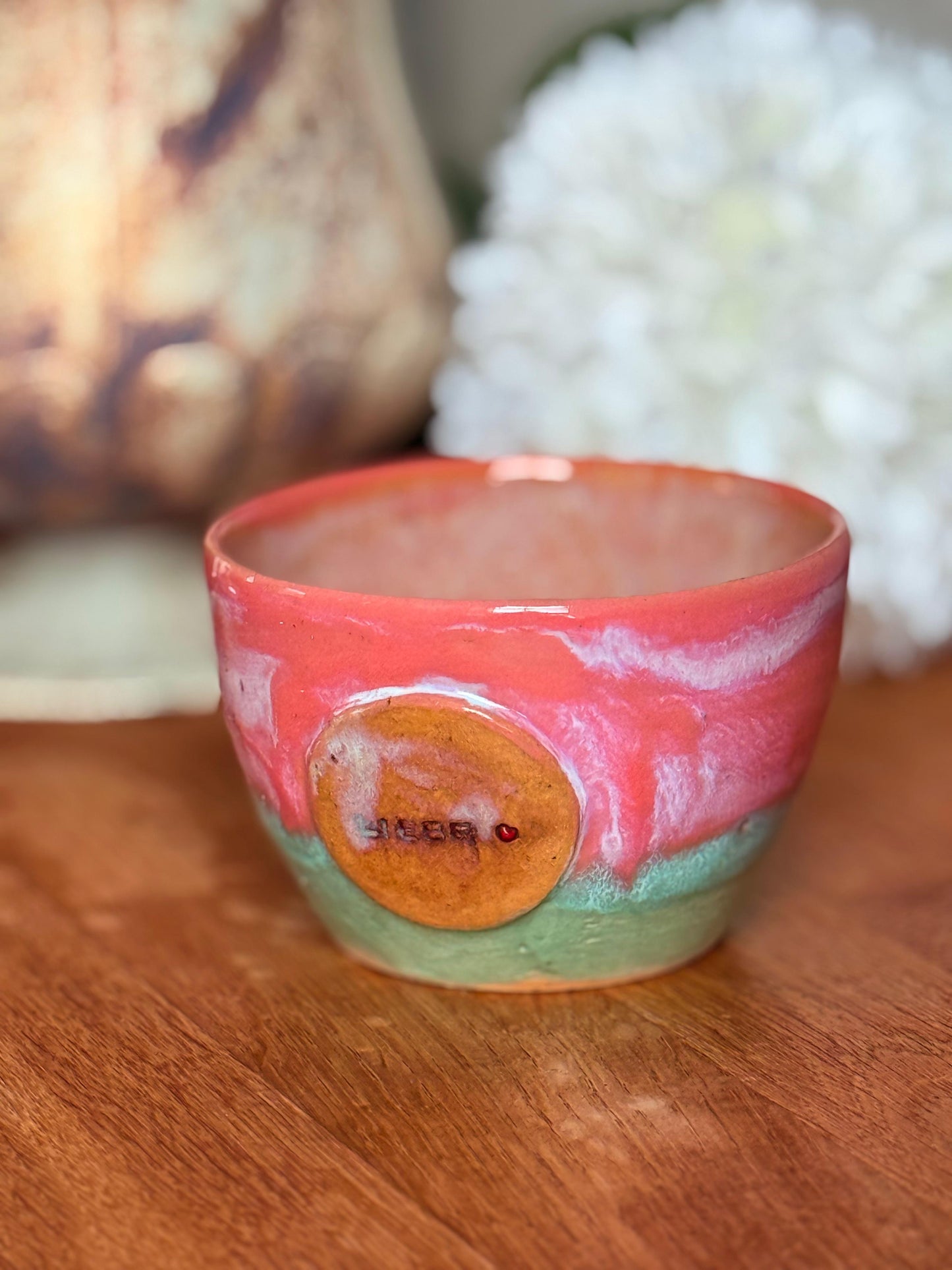 Becher Keramik "Liebe"