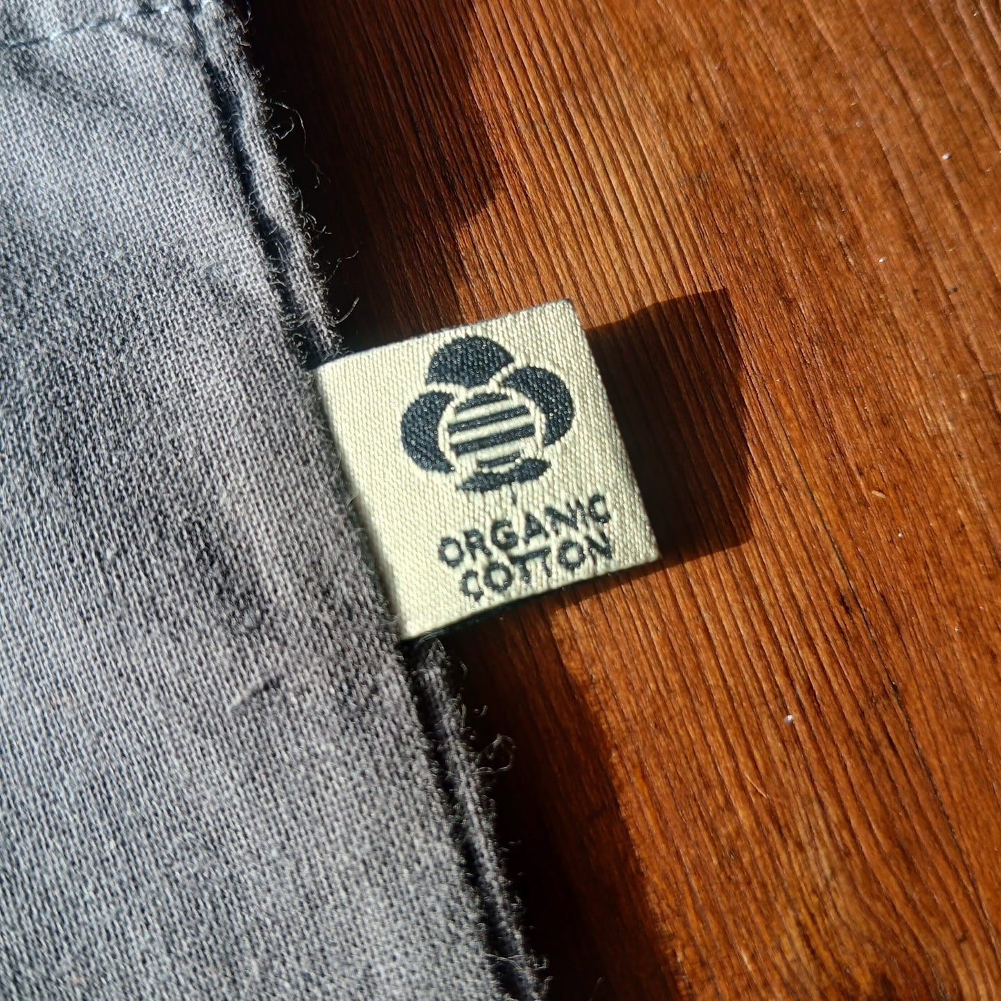 Handbedruckter Bio-Stoffbeutel Schmetterlinge