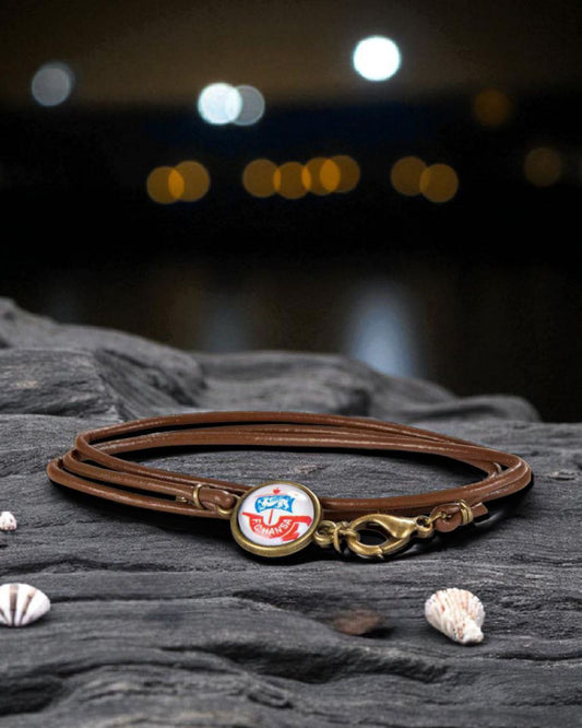 FC Hansa Armband bronze Motiv bunt