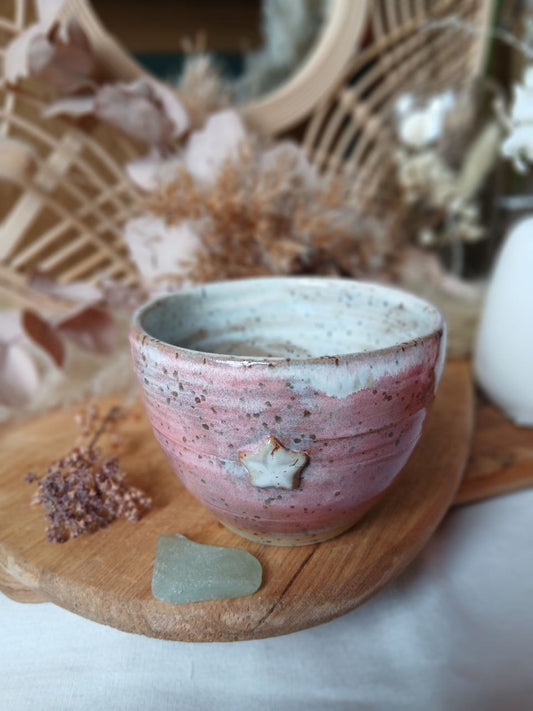 Becher Keramik "Stern"