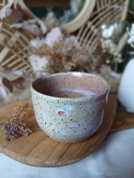 Becher Keramik "Herz"