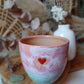 Becher Keramik "Herz"