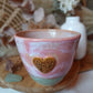 Becher Keramik "Herz"