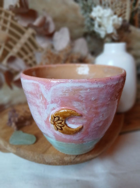 Becher Keramik "Mond"