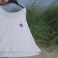 Tanktop Schlange weiss