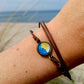 Armband Cabochon "Leuchtturm" bronze